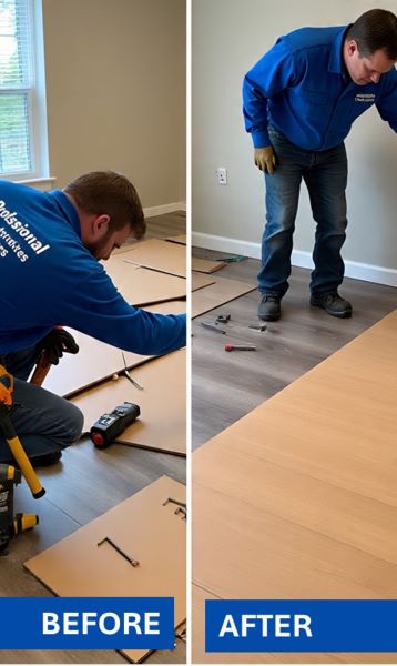 Before & After Flooring