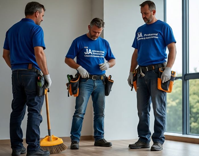 Guys, Ready for Flooring