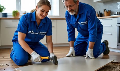 Kitchen and bathroom cleaning service